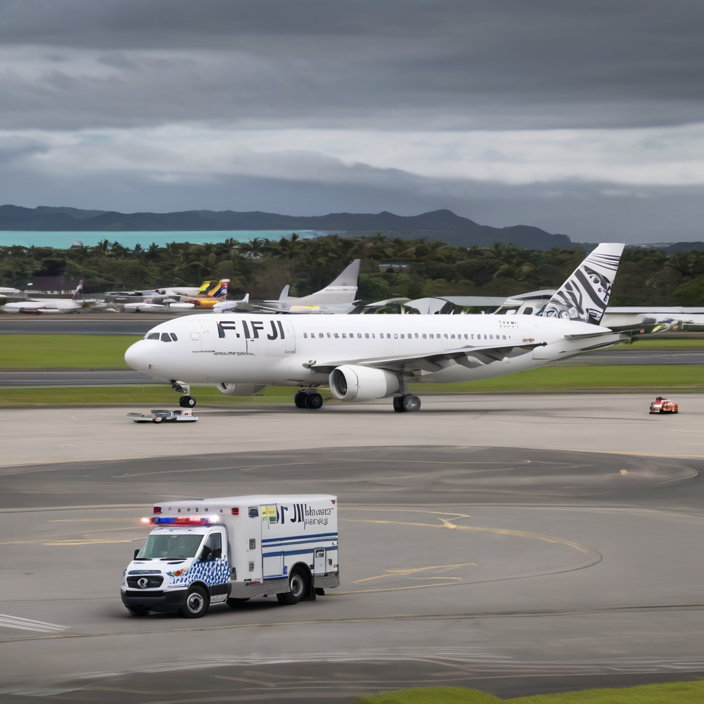 Fiji Airways flight aborts takeoff near Christchurch, triggers emergency response