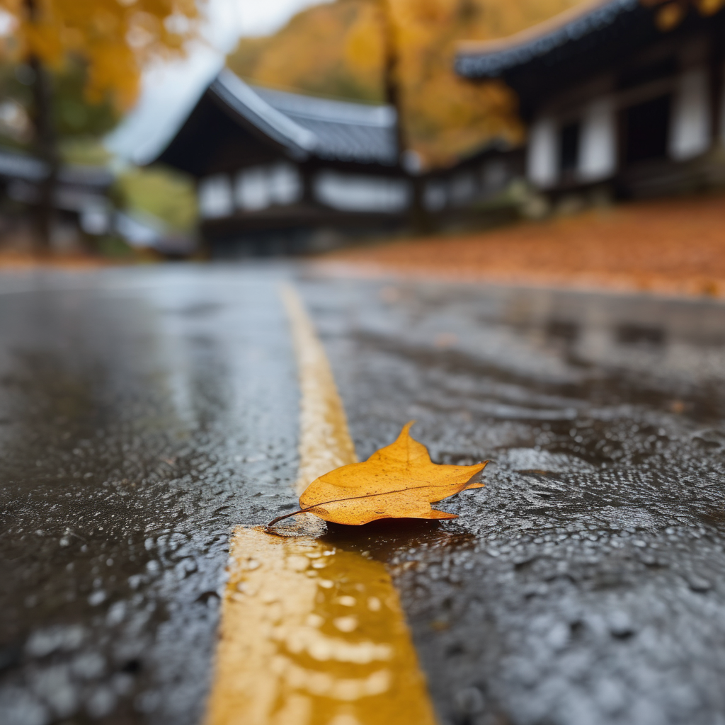 Autumn Rain Spreads Across Korea as Ground Becomes Unstable