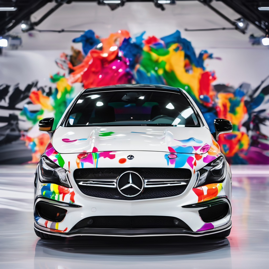 Mercedes-Benz Unveils CLA Art Car Inspired by LoL Worlds 2025 Summoner’s Cup