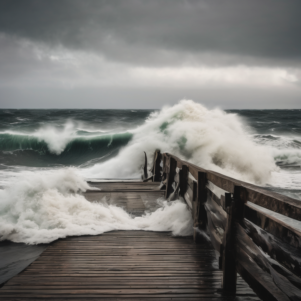 Typhoon Remnants Hit Alaska Coast, Sparking Mass Evacuations