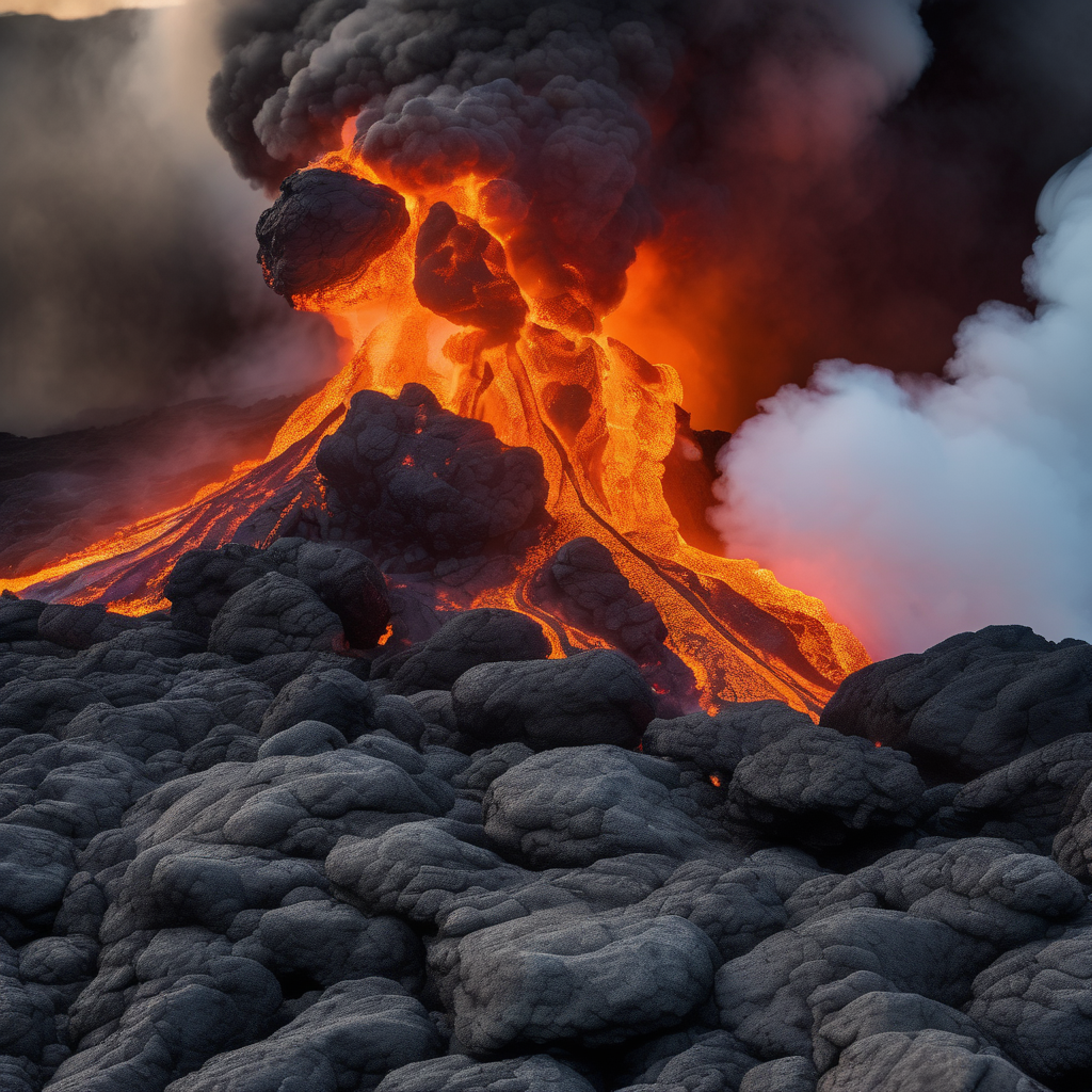 Kilauea Eruption Reignites With Towering Lava Fountains at Halemaumau