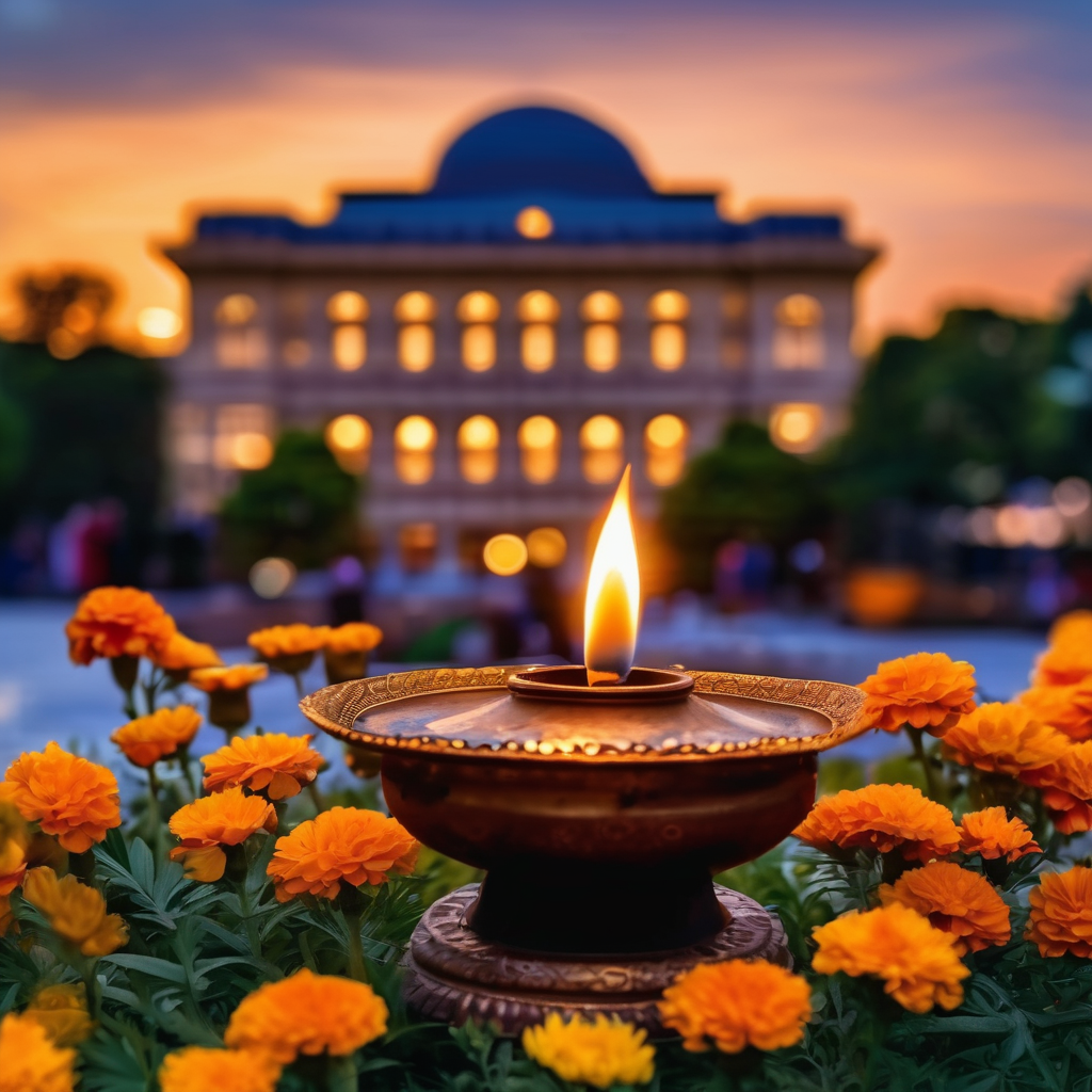 Diplomats Light Up Diwali Across Delhi Embassies
