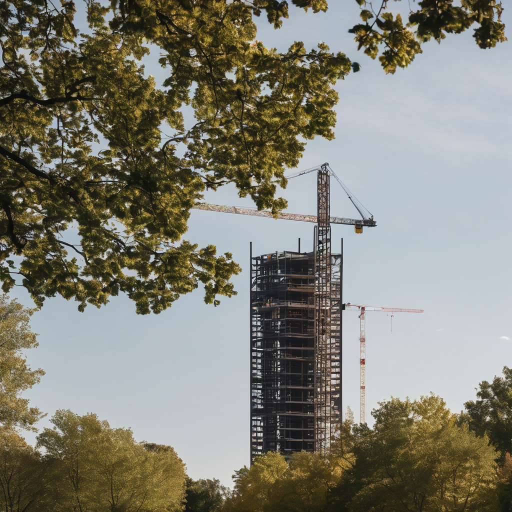 A 225-Foot Tower Quietly Rising at Chicago's Obama Presidential Center