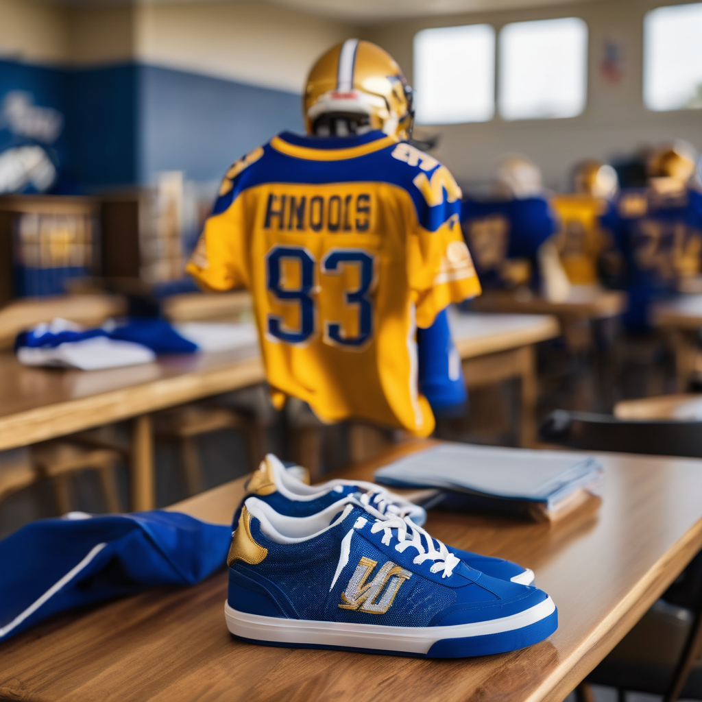 Sun Valley High Football Players Surprise Teachers with Jerseys Ahead of Homecoming