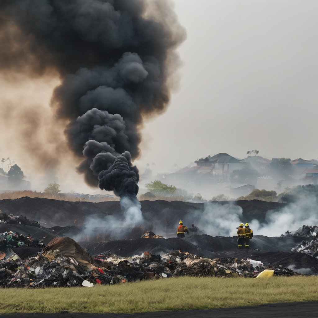 Deliberate Fires at Lautoka's Vunato Landfill Spark Health Alarm