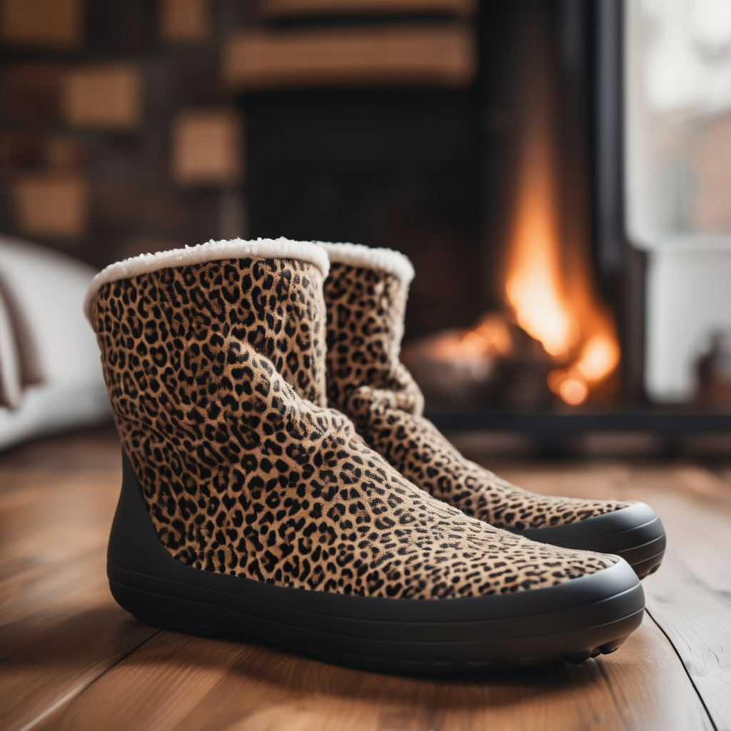 Millie Bobby Brown Debuts Fluffy Leopard Knee-High Crocs Ahead of Cozy-Weather Launch