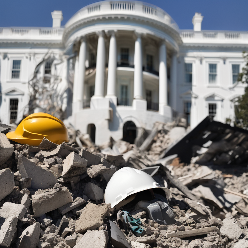 White House East Wing Demolished for Grand Ballroom, Sparking Controversy