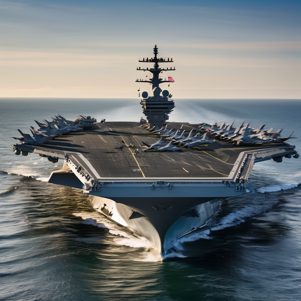 US Deploys USS Gerald R. Ford to Latin America, Expanding Security Footprint
