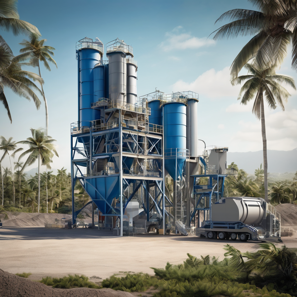 New Mobile Concrete Batching Plant Boosts Fiji’s Construction Capacity