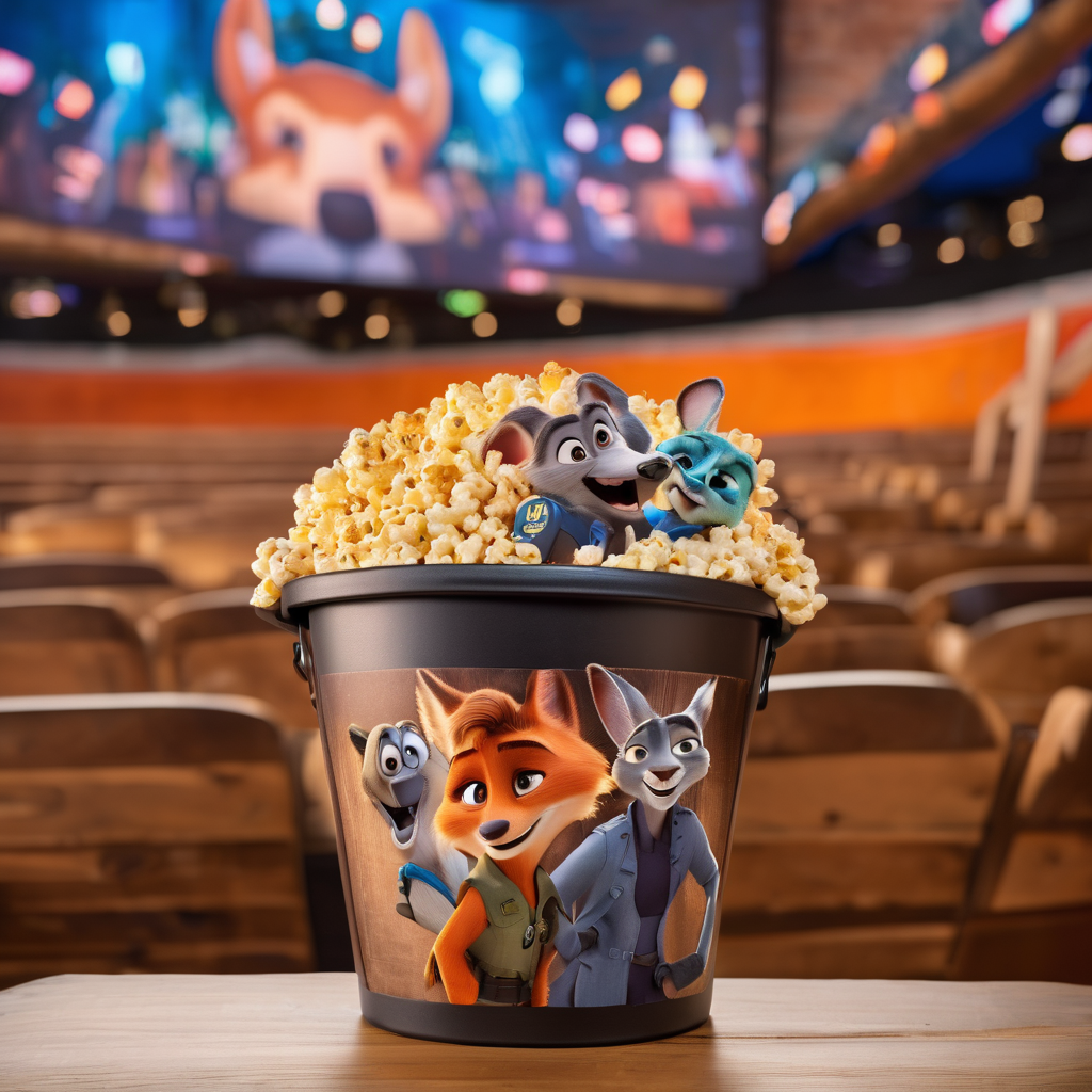 Zootopia 2 Theaters Debut Collectible Popcorn Buckets and Exclusive Merch