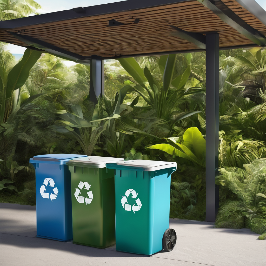 Fiji Unveils Roofed I-Recycle Station to Boost Waste Sorting