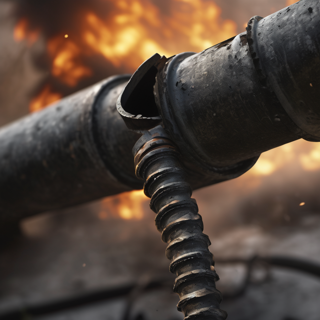 Three Fuel Lines Destroyed as Strikes Trigger Rolling Blackouts in Ukraine