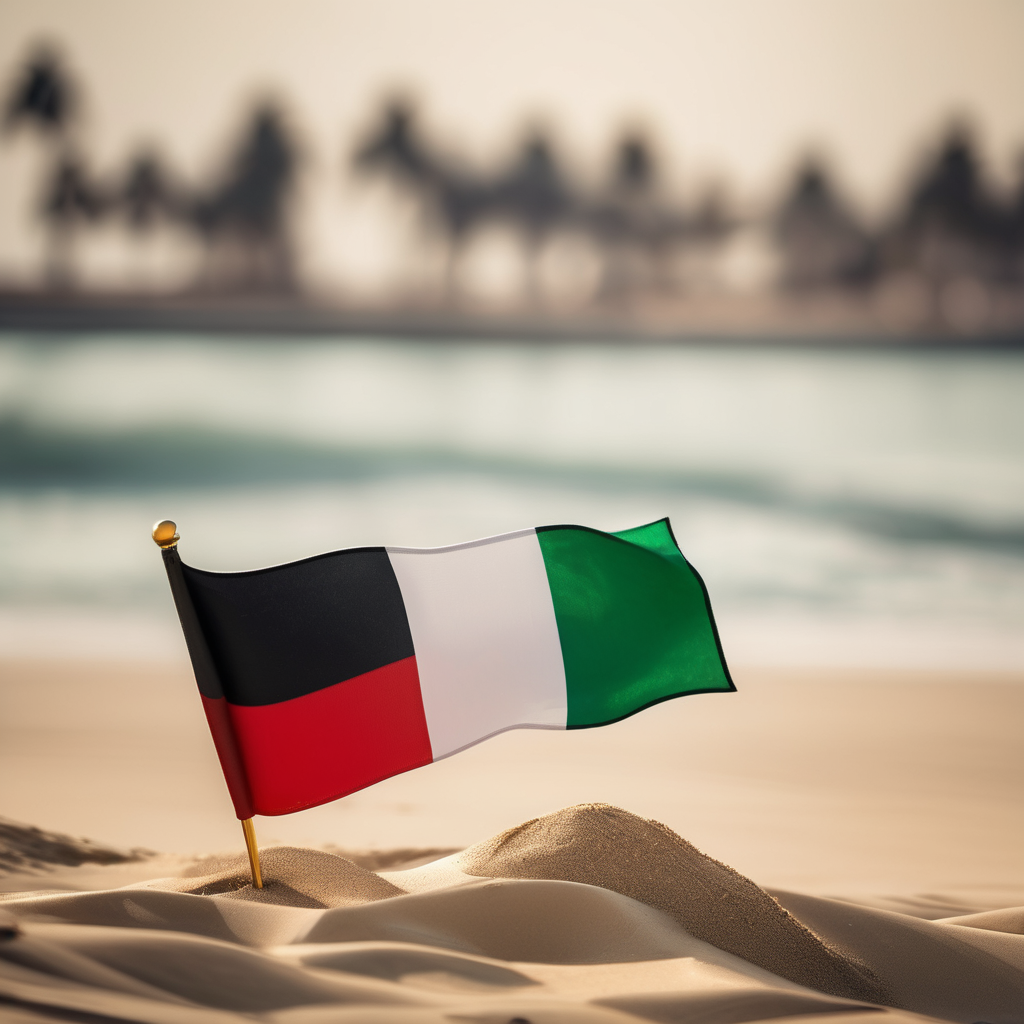 Dubai Unveils UAE Flag Garden at Umm Suqeim Beach with 11,500 Flags Honoring the Founding Fathers