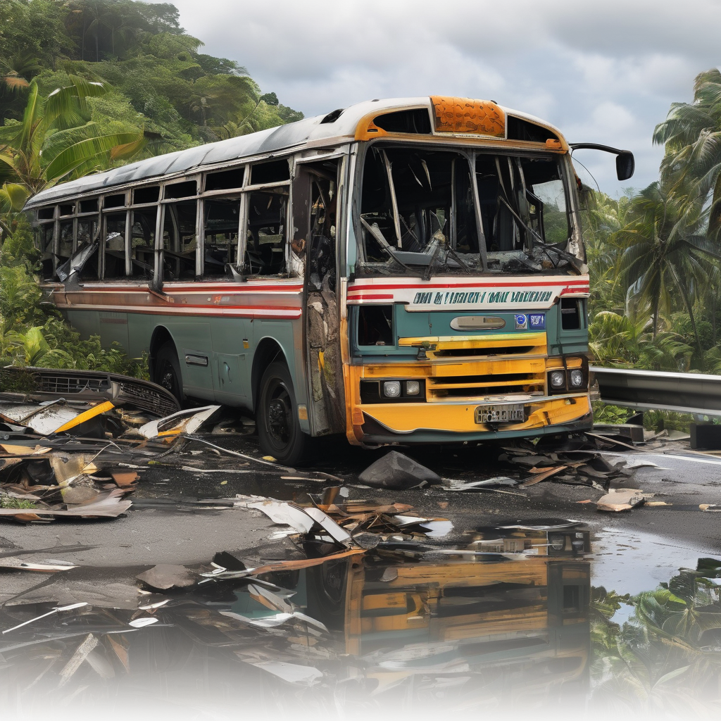 Denarau Bridge bus crash sparks road-safety questions in Fiji