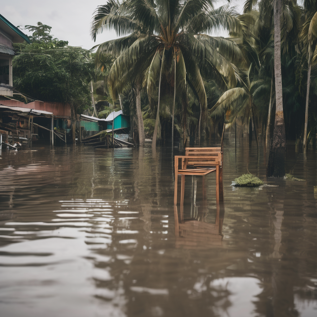 Typhoon Kalmaegi Triggers Floods in Central Philippines, Displacing Thousands