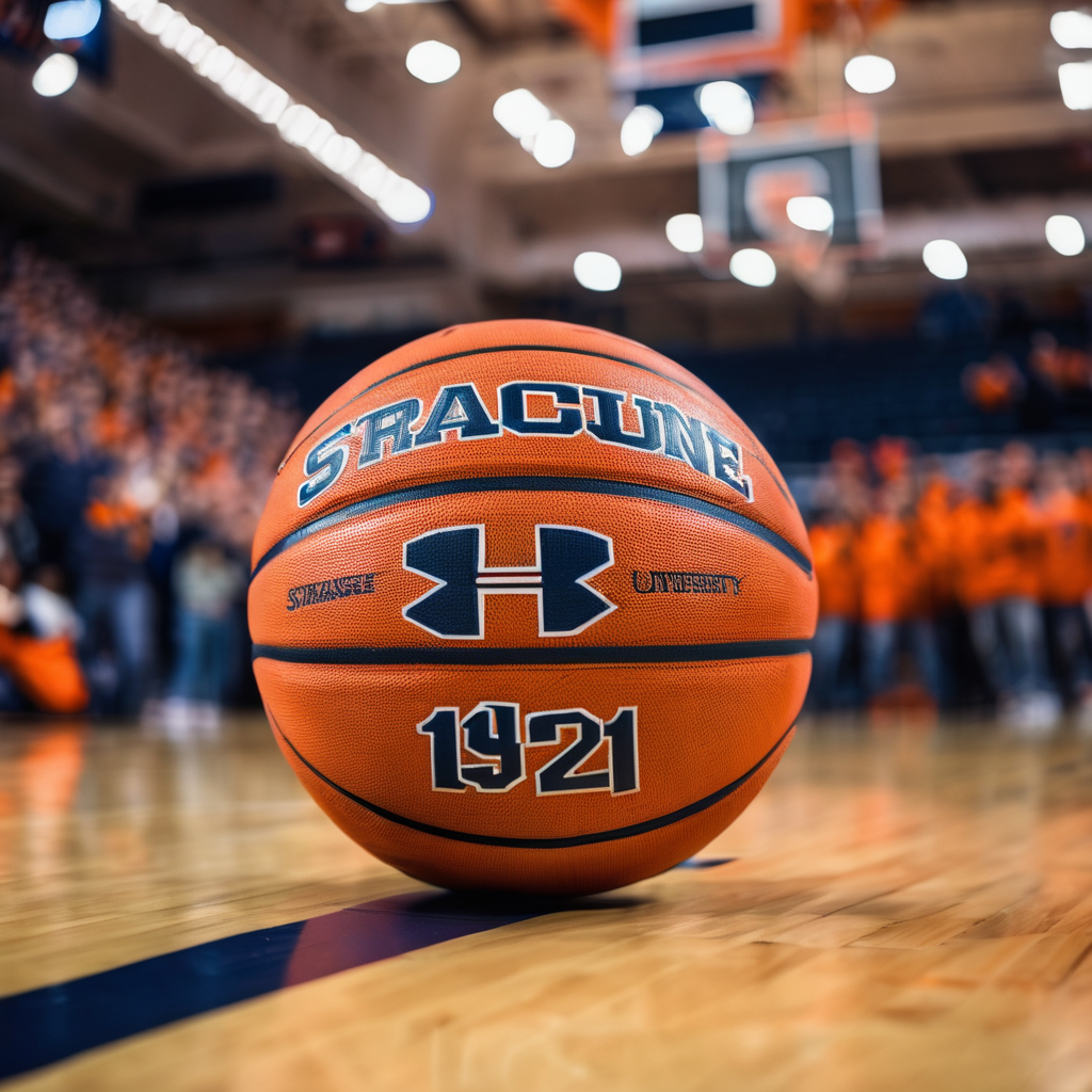 Carmelo Anthony Watches Son Kiyan Impress in Syracuse Debut