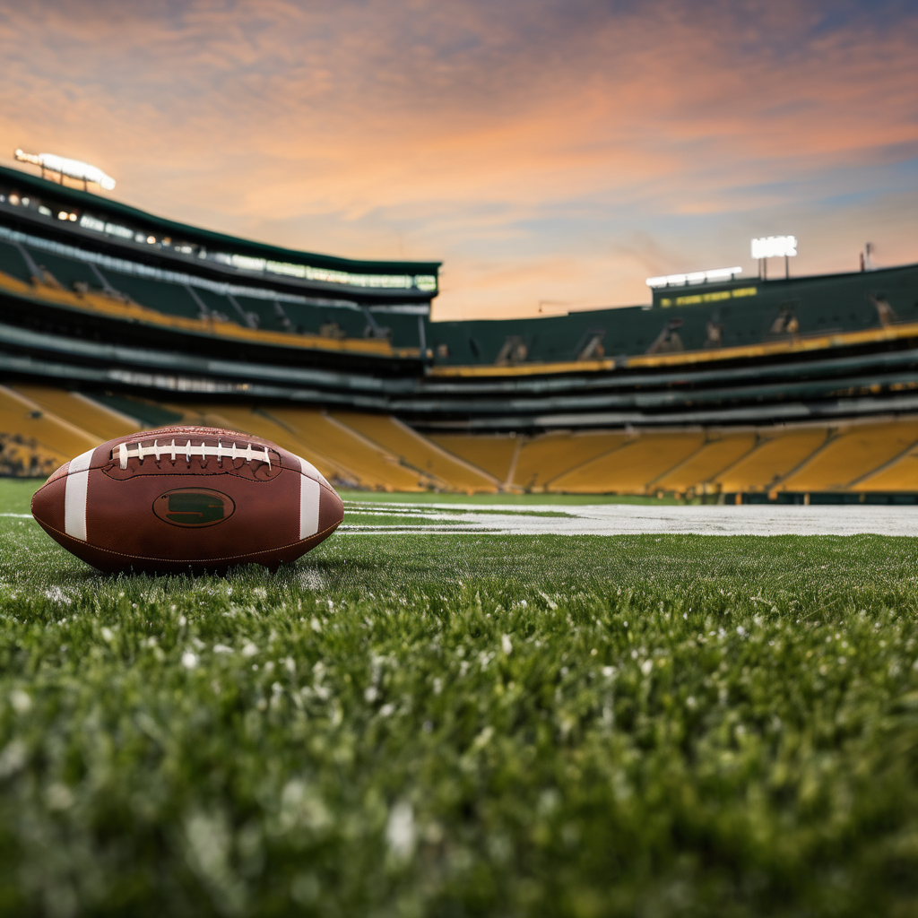 Measuring Stick Moment: Packers Host Eagles on MNF at Lambeau Field