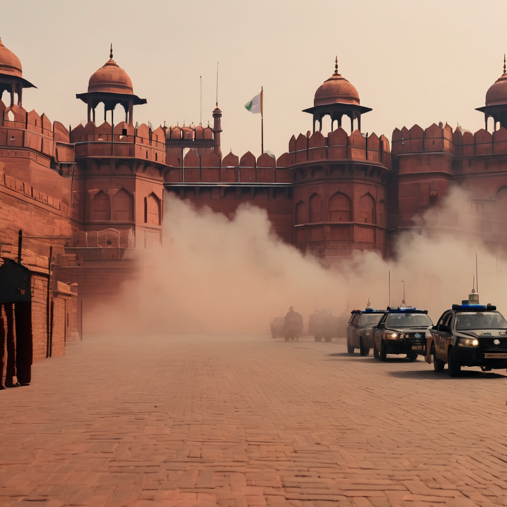Mysterious blast near Delhi's Red Fort sparks security scramble