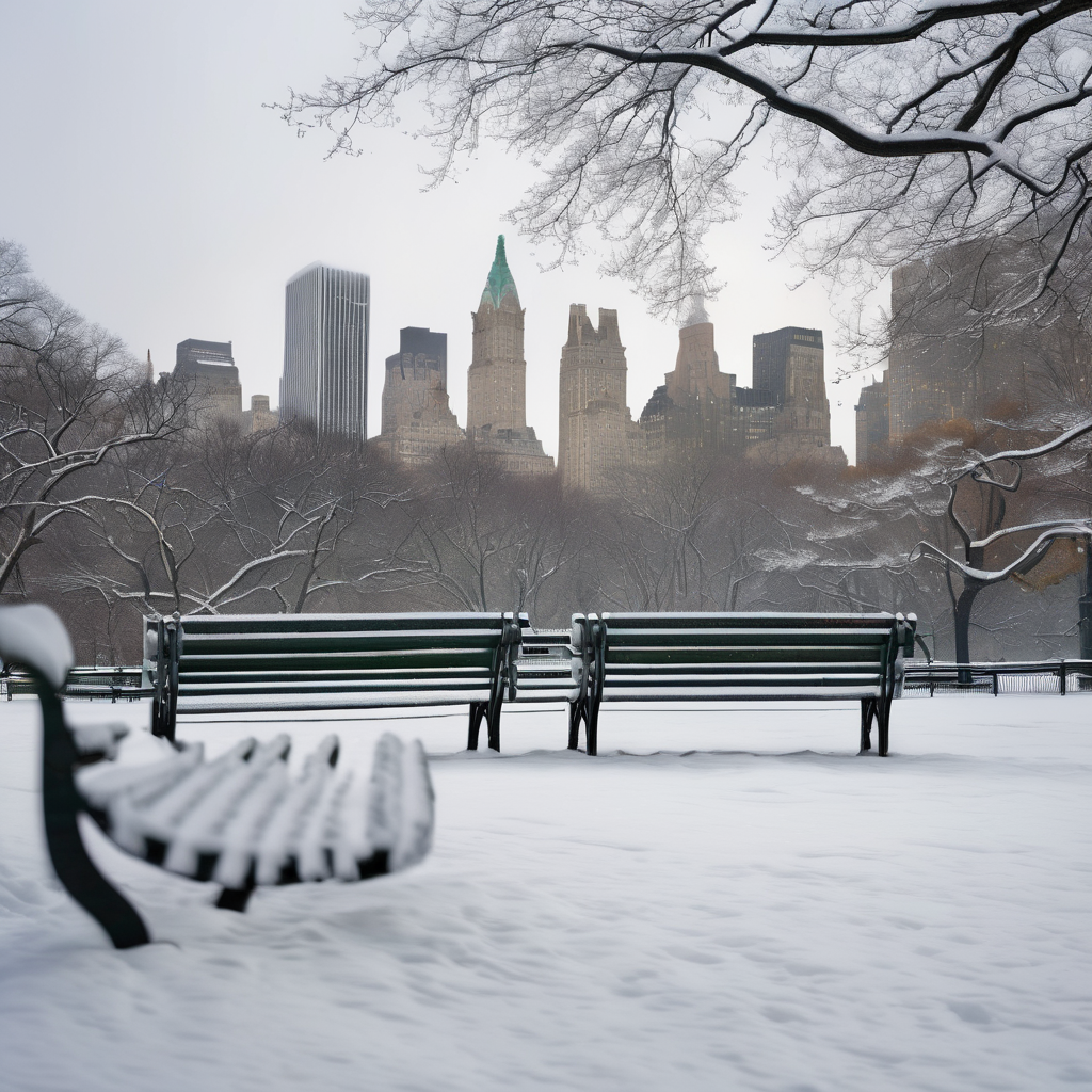 NYC's First Snow of the Season as Winter Outlook Points to More Snow Ahead