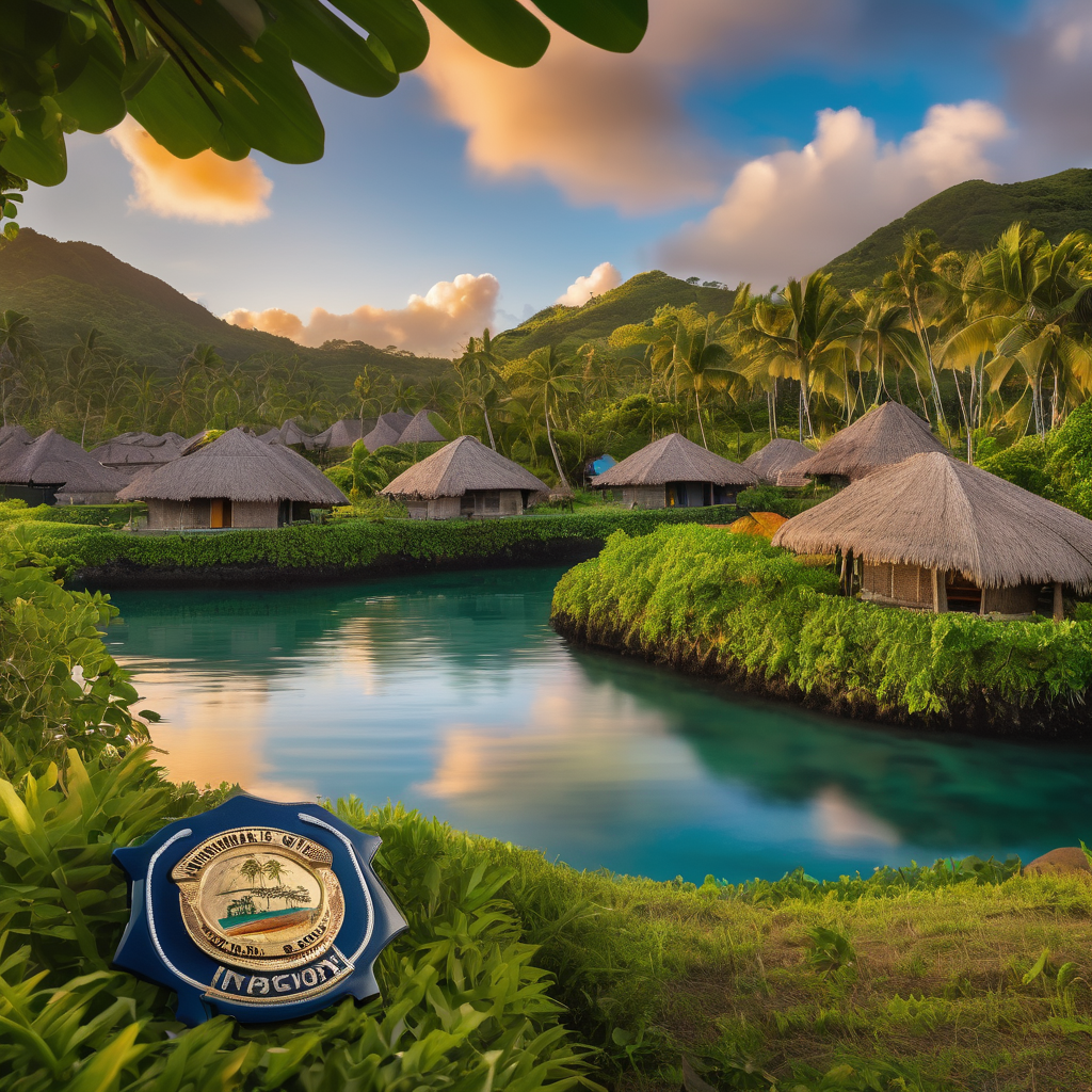 Fiji Police Hunt Suspects After Village Attack on Government Officials in Savusavu