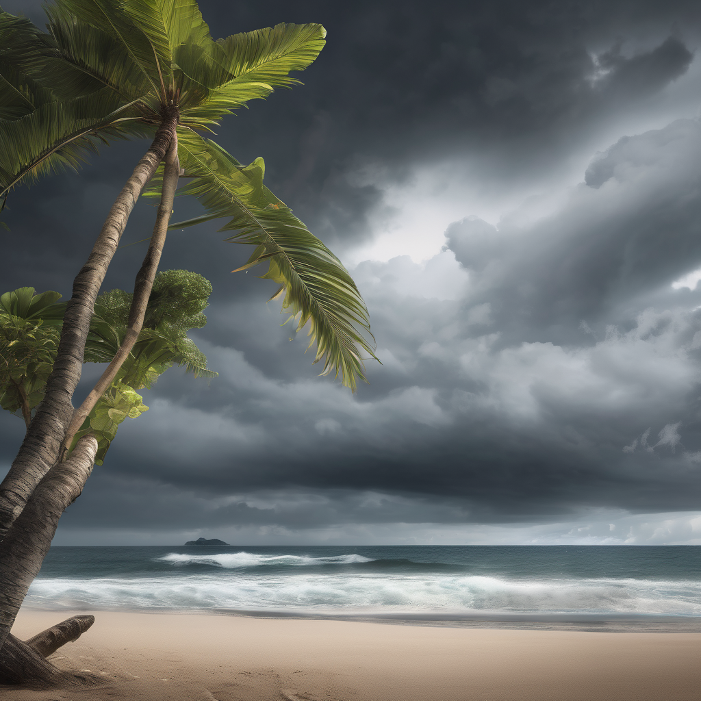 Taiwan Braces as Typhoon Fung-wong Approaches Kaohsiung