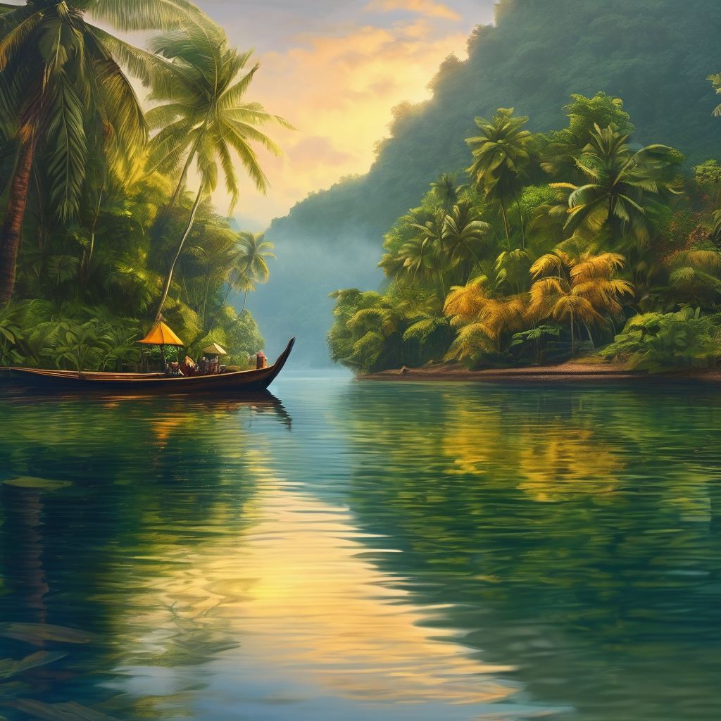 Dawn Crossing: How Fiji Market Vendors Reach Town Without a Bridge