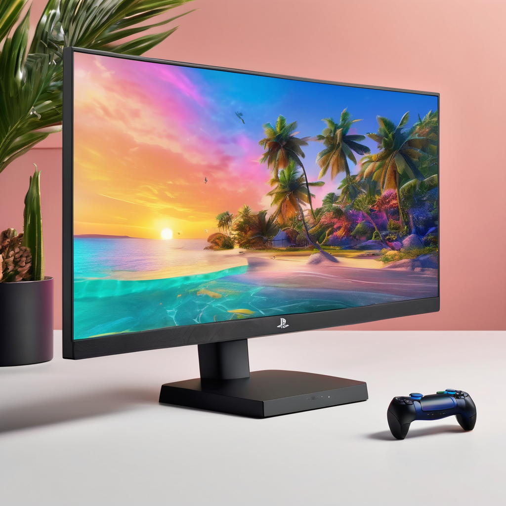 Sony Teases PlayStation-Branded Gaming Monitor With DualSense Charging Hook