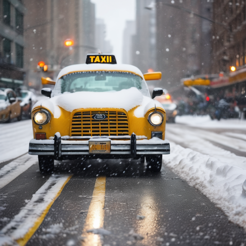 New York City Braces for Polar Vortex as First Snow Falls