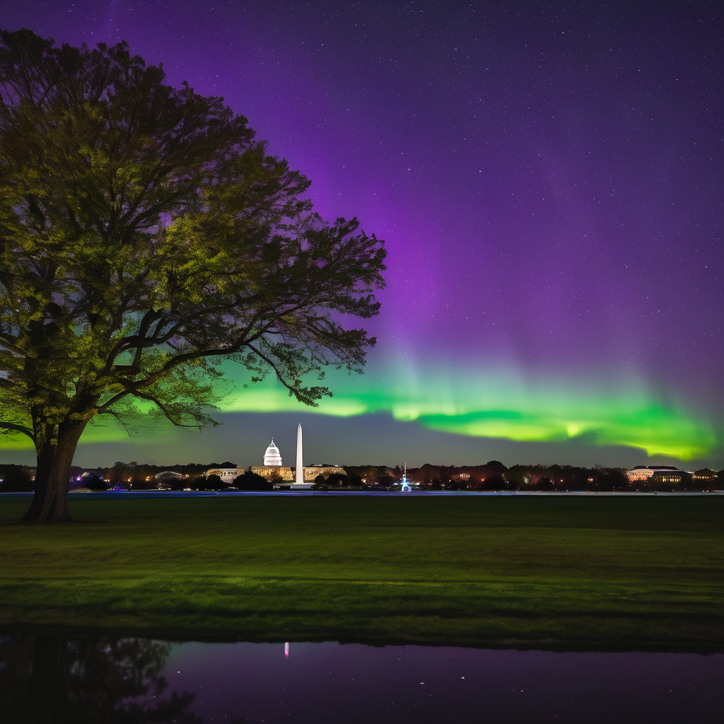 DC Area Awaits Another Aurora Night as Geomagnetic Storm Persists