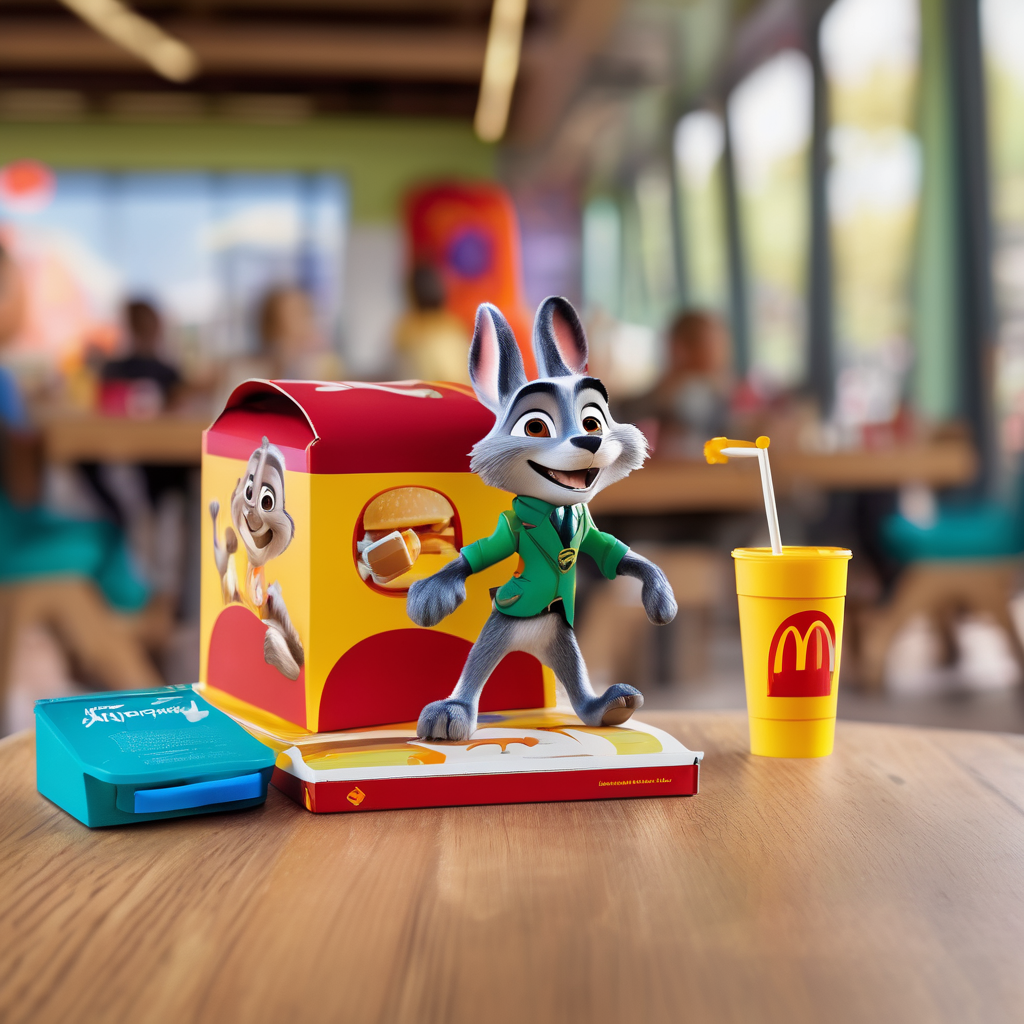 McDonald's Debuts Zootopia 2 Happy Meal Toys for a Limited Time