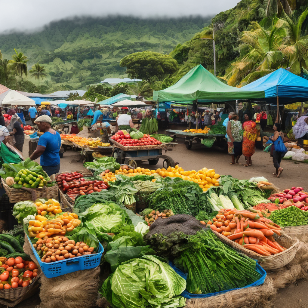 Savusavu Market Nears Capacity as Vendors Rush for Limited Stalls