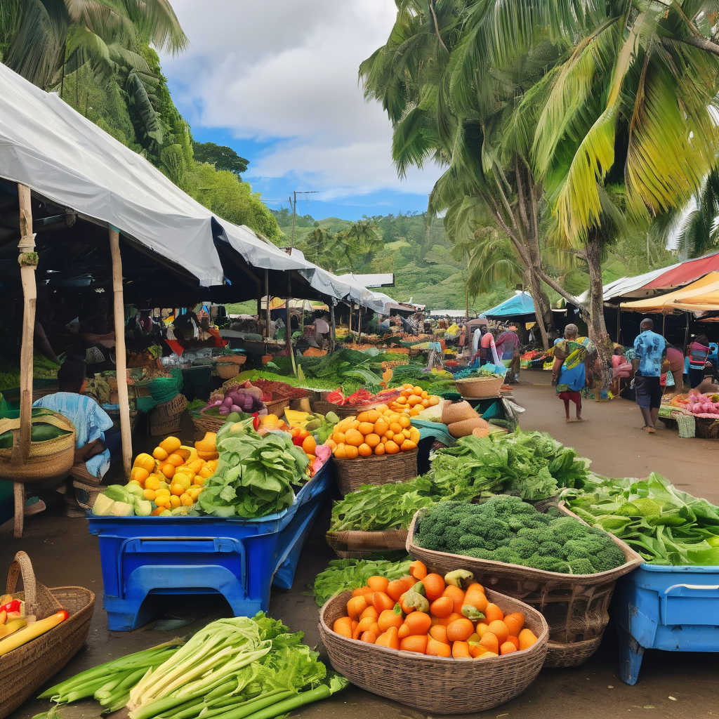 Savusavu Market Nears Capacity as Vendors Rush for Limited Stalls