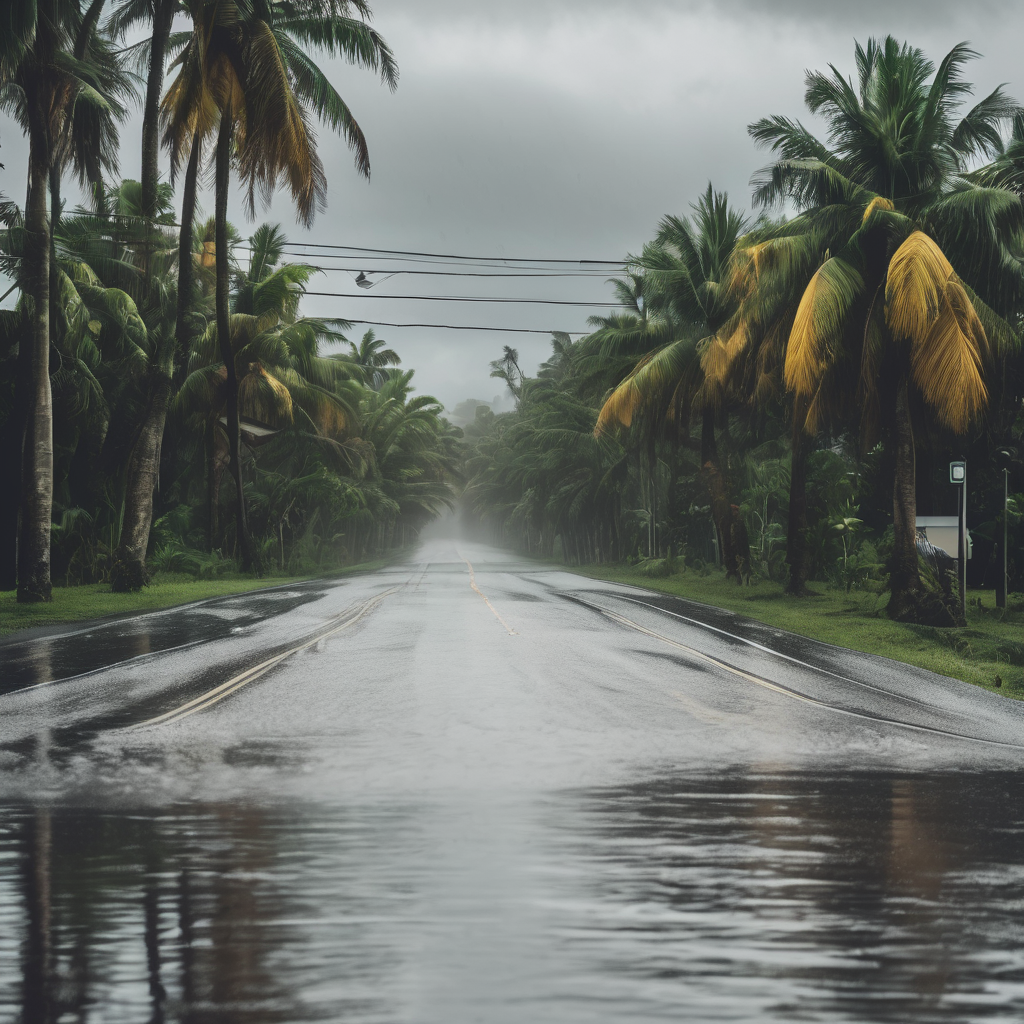 Fiji Weather Alert: Heavy Rains Bring Flood Risk and Road Hazards