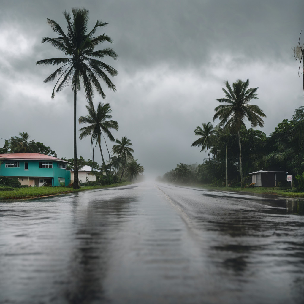 Fiji Weather Alert: Heavy Rains Bring Flood Risk and Road Hazards