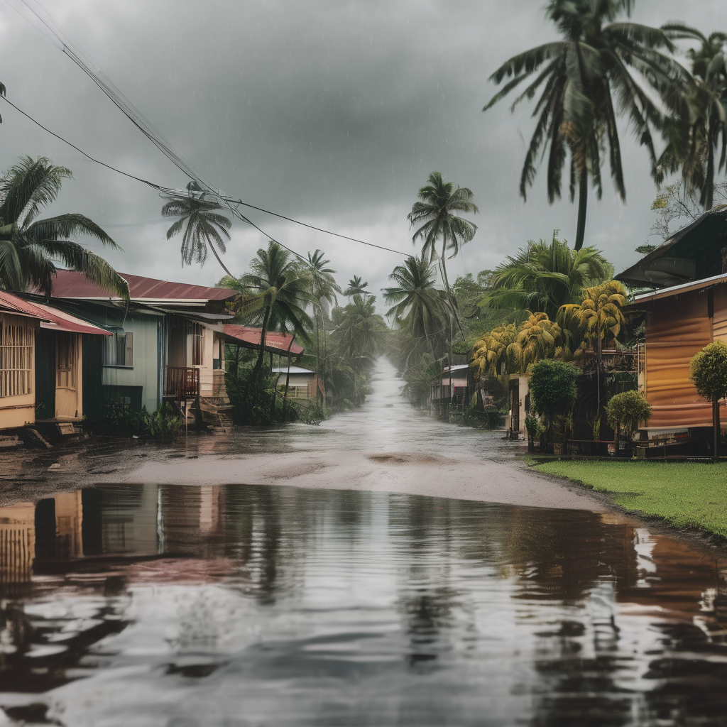 Fiji Under Flash Flood Warning as Heavy Rains Hammer Viti Levu