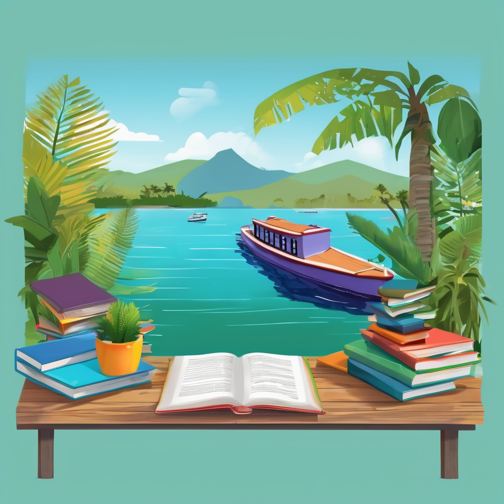 Gau Island School Gets New Boat and Library Resources to Boost Attendance