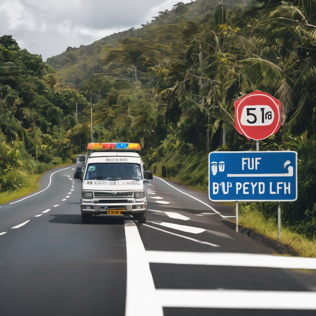 Fiji Targets Speeding as Police and Government Vehicles Lead by Example