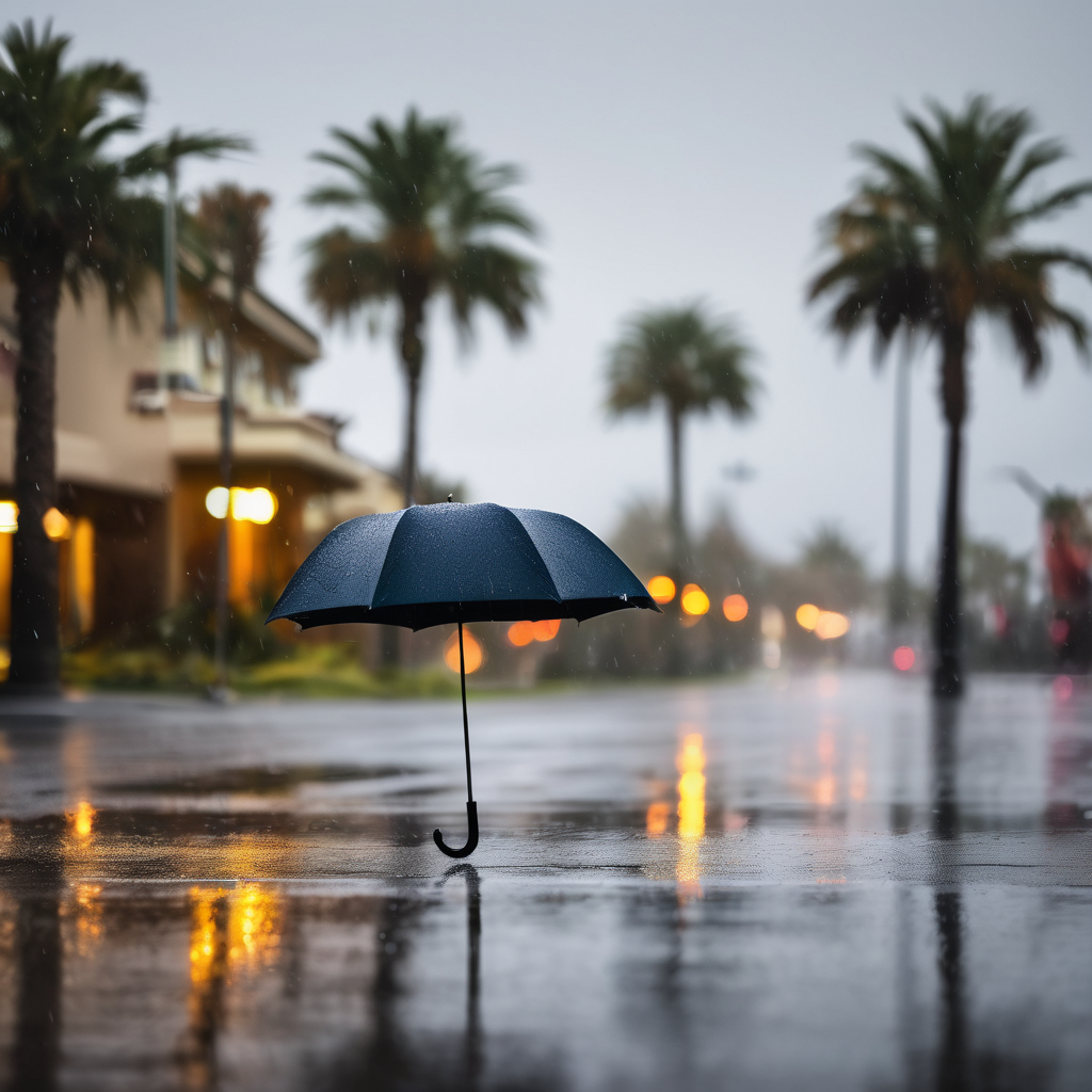Pacific Storm Sparks Rain, Mountain Snow for San Diego