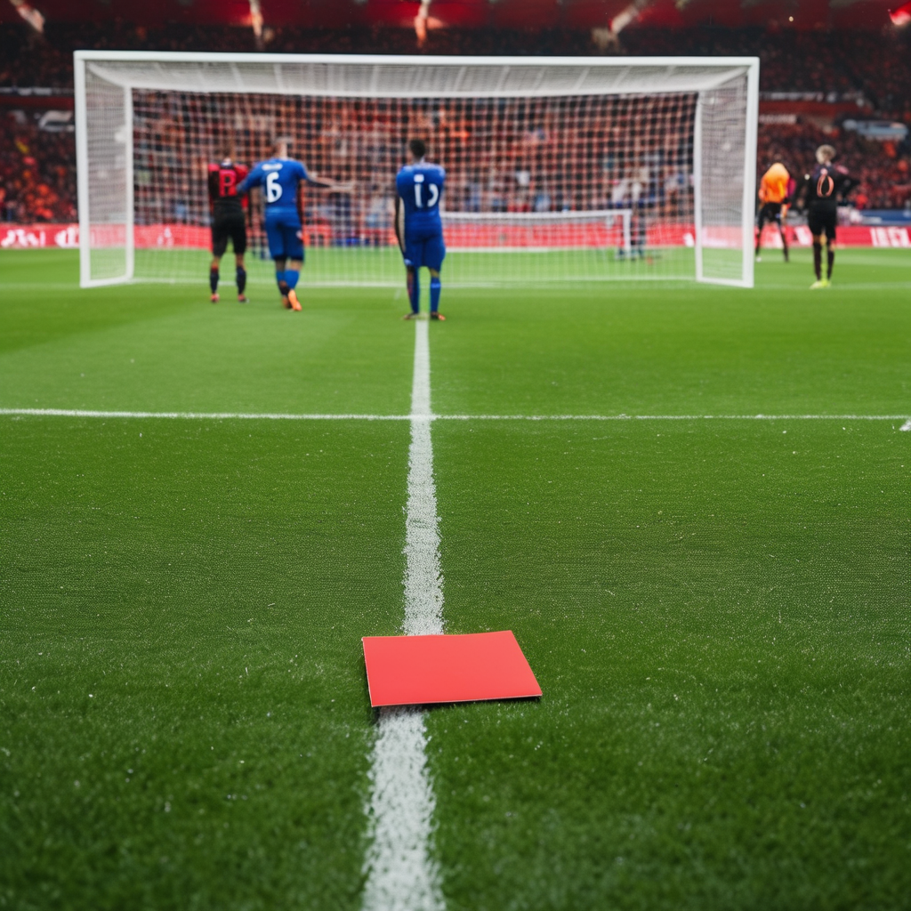 Everton Teammate Clash Sparks Early Red Card in Premier League