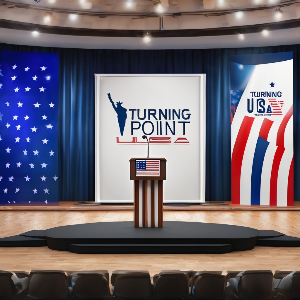 Erika Kirk, JD Vance Hug Sparks Turning Point USA Controversy