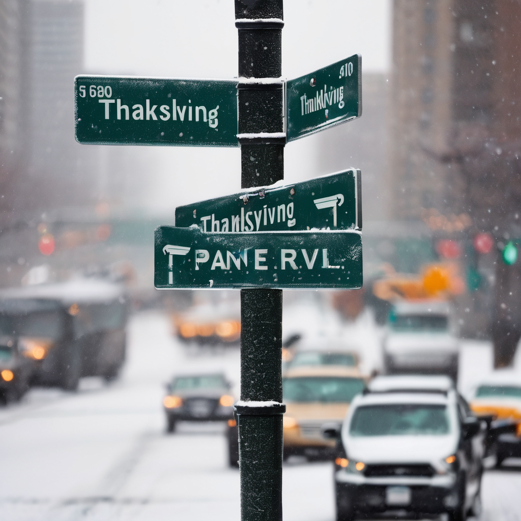 Chicago Braces for Weekend Snow as Thanksgiving Travel Looms