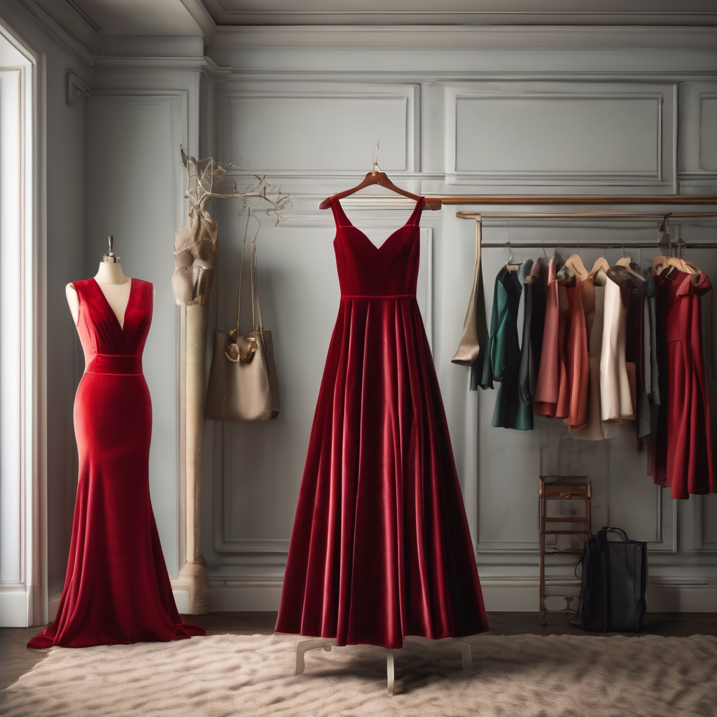 Salma Hayek Stuns in Velvet Red Dress as Old Hollywood Glam Returns