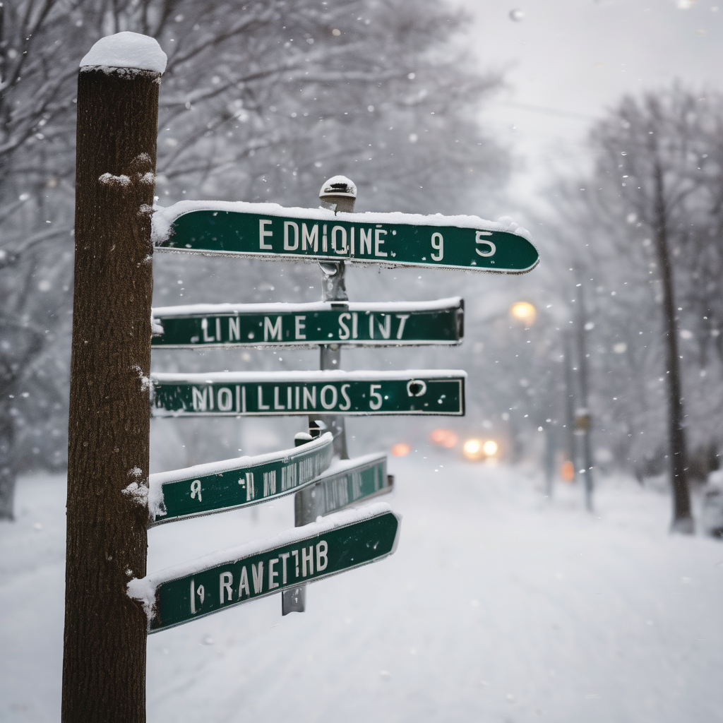 Winter Storm Watch: Snow Expected in Illinois, Indiana This Weekend