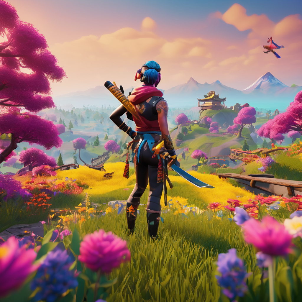 Uma Thurman Returns as the Bride in Fortnite Kill Bill Animated Crossover