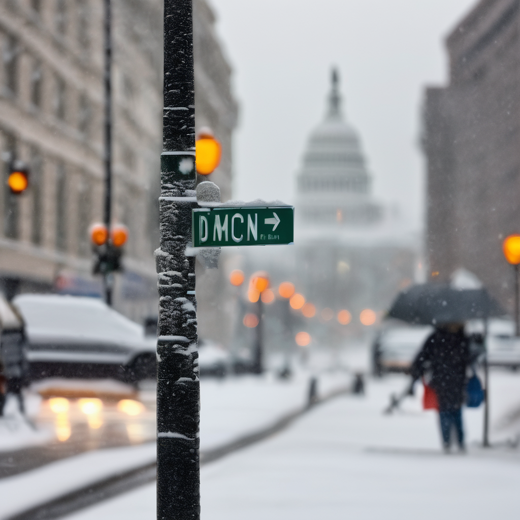 Tuesday Snow in DC Area: NWS Forecast Keeps Commuters Guessing