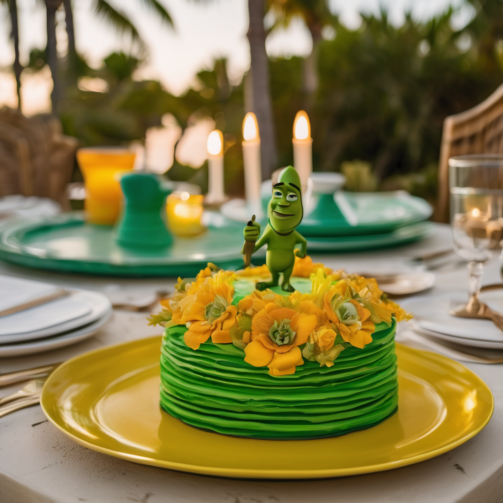 Sydney Sweeney's Shrek-Style Friendsgiving in the Florida Keys