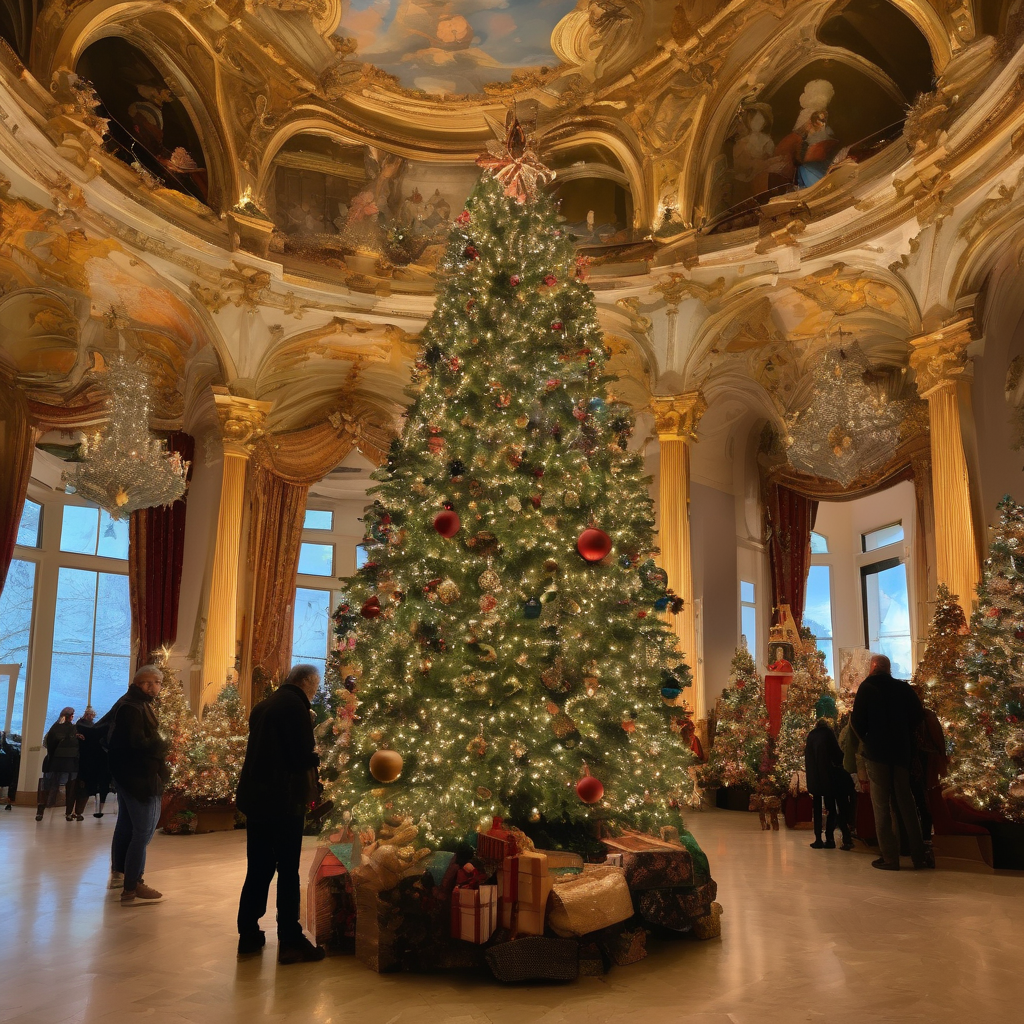 Metropolitan Museum of Art Unveils 20-Foot Christmas Tree and Neapolitan Baroque Crèche