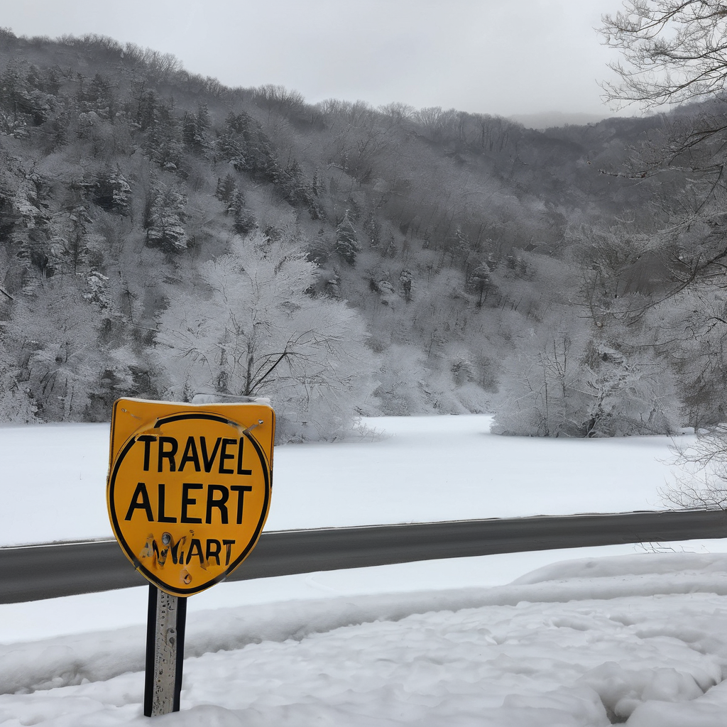 West Virginia Travel Alert as Winter Storm Brings Snow and Ice Tuesday