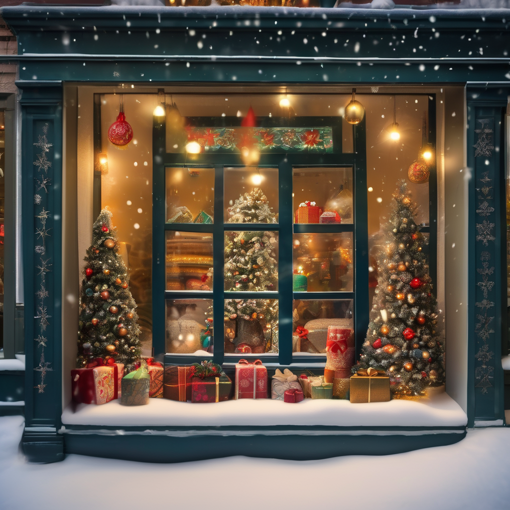 Staunton Debuts Holly Jolly Holiday Window Walk