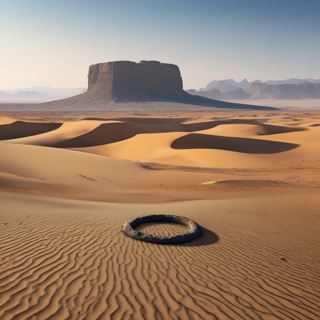 Jabal Arkanū: The Sahara's Ringed Peaks Hint at Hidden Magma History